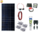 Kit Solar 165W Caravana/AutoCaravana - Dual 20A LCD